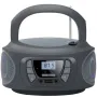 Radio CD Fonestar BOOM-ONE-G/ 13W/ con Cable/ a Pilas/ Gris