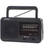 Radio Portátil Qubo R-222/ con Cable/ a Pilas/ Negra
