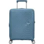 Maleta de Cabina American Tourister SoundBox Spinner 55cm/ 55x40x20cm/ 4 Ruedas/ Azul Piedra