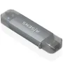 Lector de Tarjetas Externo Aisens ASCR-2AC08-GR/ USB 3.1