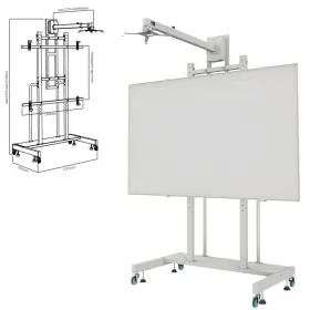 Soporte para Pizarra Interactiva Approx appIBSTD/ 80-120'