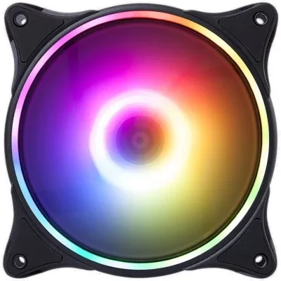 Ventilador Hiditec N18 ARGB/ 12cm/ Negro