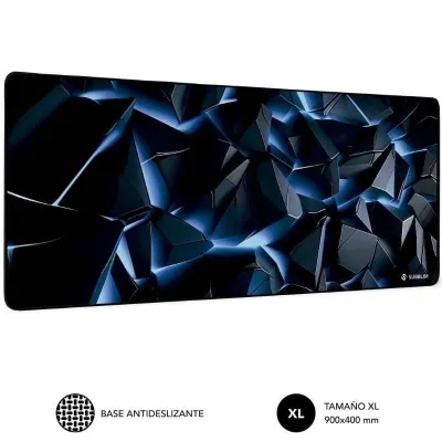 Alfombrilla Subblim Blue Obsidian XL/ 900 x 400 x 3 mm