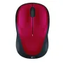 Ratón Inalámbrico Logitech M235/ Hasta 1000 DPI/ Rojo