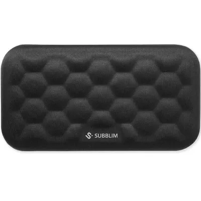 Reposamuñecas Subblim Ergo AirPadding/ Negro