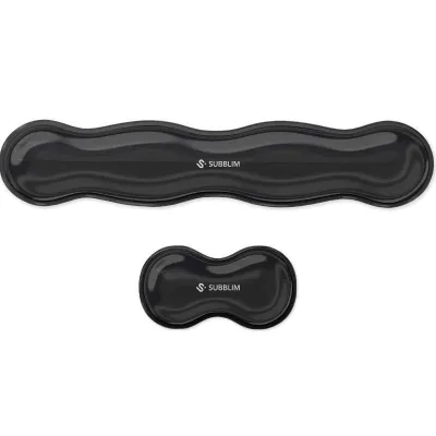 Pack de 2 Reposamuñecas Subblim Ergo Crystal Flex