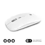 Ratón Inalámbrico Subblim Dual Flat/ Batería recargable/ Hasta 1600 DPI/ Blanco