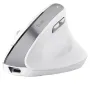Ratón Vertical Inalámbrico Trust Bayo II/ Batería recargable/ Hasta 2400 DPI/ Blanco
