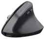 Ratón Vertical Inalámbrico Trust Bayo+/ Batería Recargable/ Hasta 2400 DPI