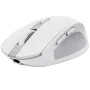 Ratón Inalámbrico Trust Ozaa Compact Wireless/ Batería recargable/ Hasta 3200 DPI/ Blanco