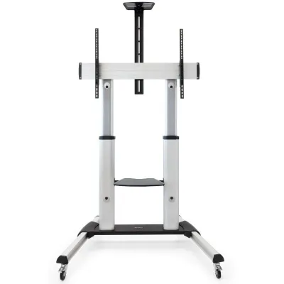 Soporte de Suelo Inclinable/ Ajustable con Ruedas TooQ FS20300M-B para TV de 60-100'/ hasta 100kg