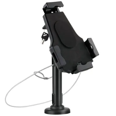Soporte de Mesa/Pared para Smartphone/Tablet TooQ TQTDS0812/ Antirrobo/ Negro
