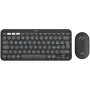 Teclado y Ratón Inalámbricos Logitech Pebble 2 Combo