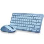 Teclado y Ratón Inalámbricos NGS Fantasy Kit Blue/ Azul
