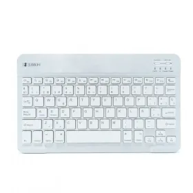 Teclado Compacto Inalámbrico Subblim Smart/ Plata