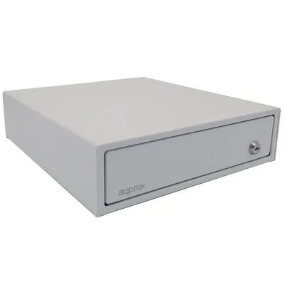 Cajón Portamonedas Approx appCASH33WH/ Manual y Automático/ Blanco