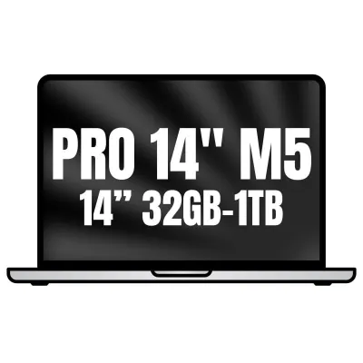 Apple Macbook Pro 14'/ M5 10-Core CPU/ 32GB/ 1TB SSD/ 10-Core GPU/ Plata