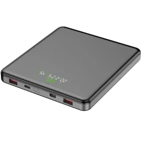 Powerbank 20000mAh Leotec LEPOW100W20G/ 100W/ Gris/ Incluye Cable USB Tipo-C
