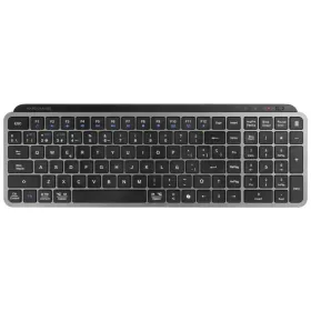 Teclado Compacto Inalámbrico Mars Gaming MK-SILENKEYS/ Negro