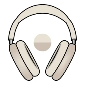 Auriculares Bluetooth Apple Airpods Max 2 USB-C/ Blanco estrella