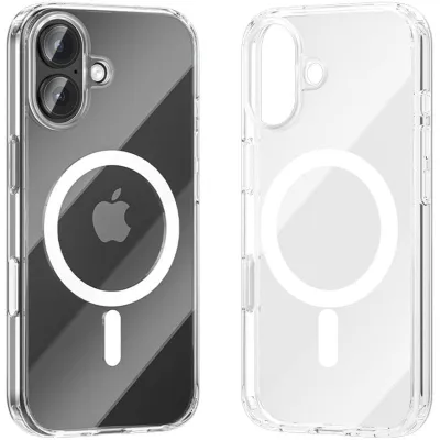 Funda Dura con Magsafe Vention Concise Impact KVBTCB-10/ Compatible con iPhone 17/ Transparente