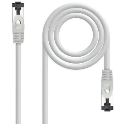 Cable de Red RJ45 SSTP Nanocable 10.20.2015 Cat.8.1/ 15m/ Gris