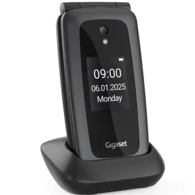 Teléfono Móvil Gigaset GL795 para Personas Mayores/ 4G/ Negro
