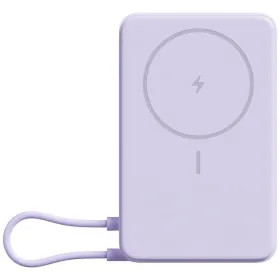 Powerbank 10000mAh Xiaomi Magnetic Power Bank 10000/ Wireless/ Púrpura