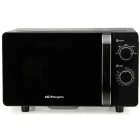 Microondas Orbegozo MI 2061 CE/ 700W/ Capacidad 20L/ Negro
