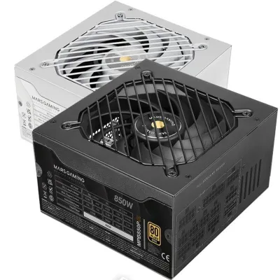Fuente de Alimentación Mars Gaming MPB850PSI/ 850W/ Ventilador 14cm/ ATX 3.1/ PCIe 5.1/ 80 Plus Gold