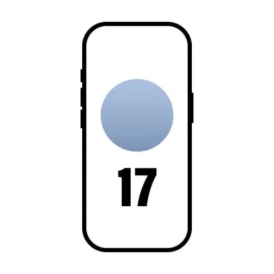 Smartphone Apple iPhone 17 256GB/ 6.3'/ 5G/ Azul Neblina