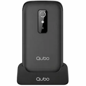 Teléfono Móvil Qubo P-220BKC 4G para Personas Mayores/ Negro