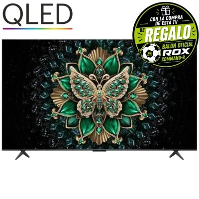 Televisor TCL QLED-Mini LED 65C6K 65'/ Ultra HD 4K/ Smart TV/ WiFi