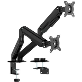 Soporte de Mesa con Contrapeso para 2 Monitores Aisens DT32TSR-451/ Giratorio/ Inclinable/ hasta 9kg