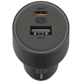 Cargador de Coche Xiaomi 67W USB-A Tipo-C/ 1xUSB-A/ 1xUSB Tipo-C/ 67W
