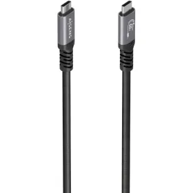 Cable USB 3.2 Tipo-C Aisens A107-0992/ USB Tipo-C Macho - USB Tipo-C Macho/ Hasta 60W/ 5Gbps/ 10m/ Negro