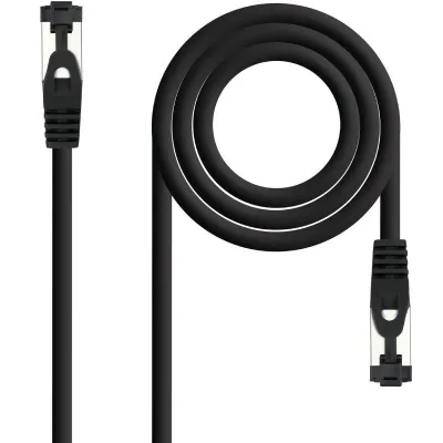 Cable de Red RJ45 SSTP Nanocable 10.20.2001-BK Cat.8.1/ 1m/ Negro