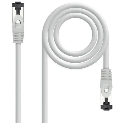 Cable de Red RJ45 SSTP Nanocable 10.20.2007 Cat.8.1/ 7m/ Gris