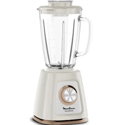 Batidora de vaso Moulinex Blendforce LM430A10/ 800W/ 2 Velocidades