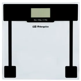 Báscula de Baño Orbegozo PB 2210/ Hasta 150kg/ Cristal