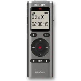 Grabadora de Voz Philips VoiceTracer DVT1170/ 20kHz/ Plata
