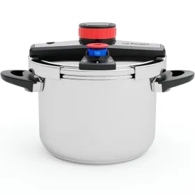 Olla a Presión Orbegozo HP 6200/ 6L/ Acero Inoxidable/ Apta para Inducción