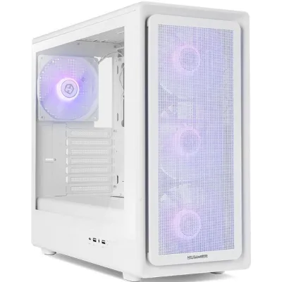 Caja Gaming Semitorre Nox Hummer AERO/ Blanca