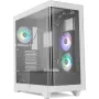 Caja Gaming Semitorre Nox Hummer ETHER/ Blanca y Negra