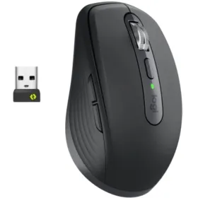 Ratón Inalámbrico Logitech MX Anywhere 3S For Business/ Batería recargable/ Hasta 8000 DPI/ Grafito