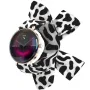 Forever Smartwatch Lucca SB-370/ Notificaciones/ Frecuencia Cardiaca/ Oro Rosa/ Incluye Correa Moteada