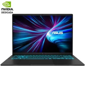 Portátil Gaming Asus V16 V3607VM-RP011 Intel Core 7-240H/ 16GB/ 1TB SSD/ GeForce RTX 5060/ 16'/ Sin Sistema Operativo