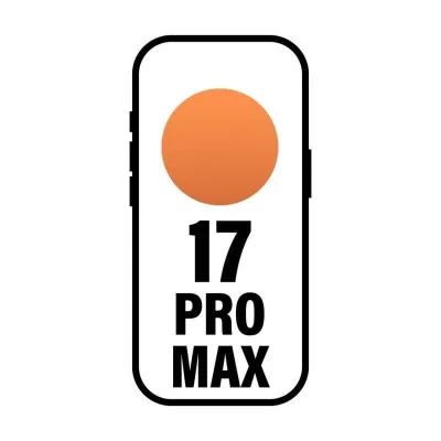 Smartphone Apple iPhone 17 Pro Max 256GB/ 6.9'/ 5G/ Naranja Cósmico
