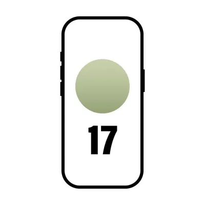 Smartphone Apple iPhone 17 256GB/ 6.3'/ 5G/ Verde salvia