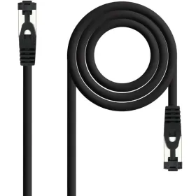 Cable de Red RJ45 SSTP Nanocable 10.20.2000-L25-BK Cat.8.1/ 25cm/ Negro